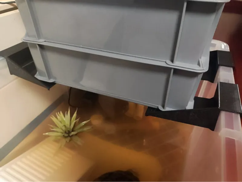 转运箱鱼缸龟缸过滤器支架