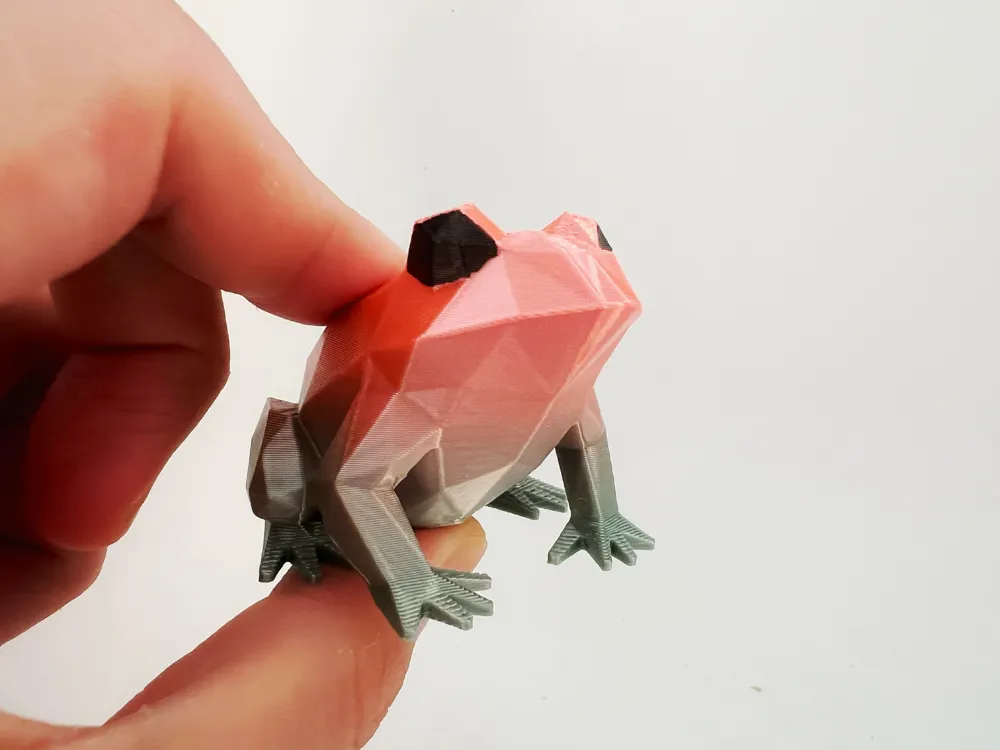 Low-Poly Frog by SparklingStar MakerWorld: Download Free 3D Models