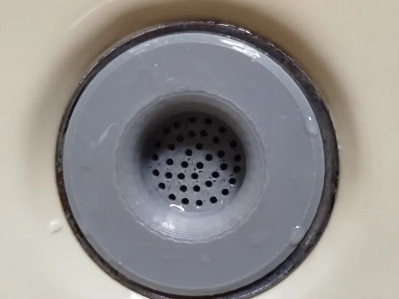 ghiera forata per lavandino