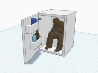 Chillin in the fridge