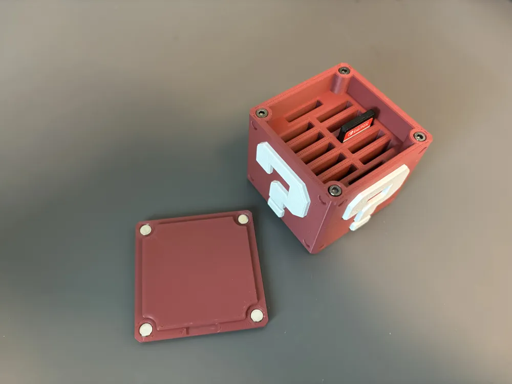 Magnetic Nintendo Switch Gamecard Box - Free 3D Print Model - MakerWorld