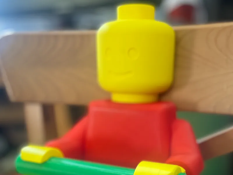 MiniFigure Toilet Paper Holder
