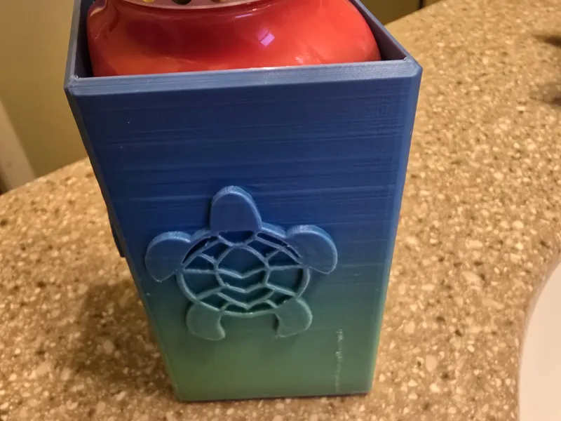 Sea turtle sleeve for Bath & Body Works Hand soap