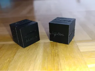 Discgolf dice