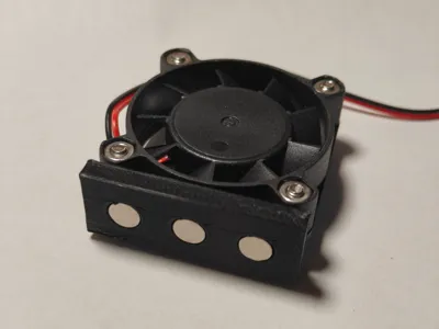 4010 Fan Magnetic Mounting Bracket