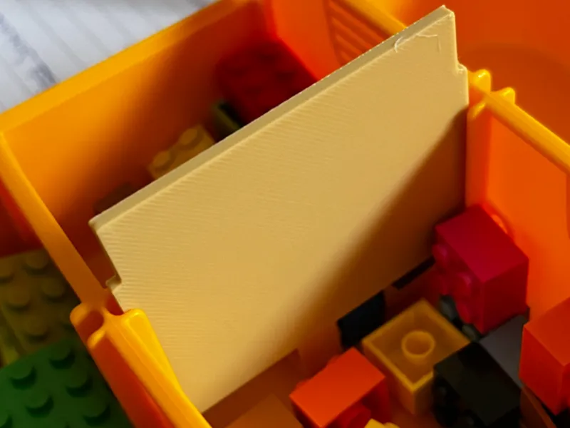 Brick Toys Box Divider