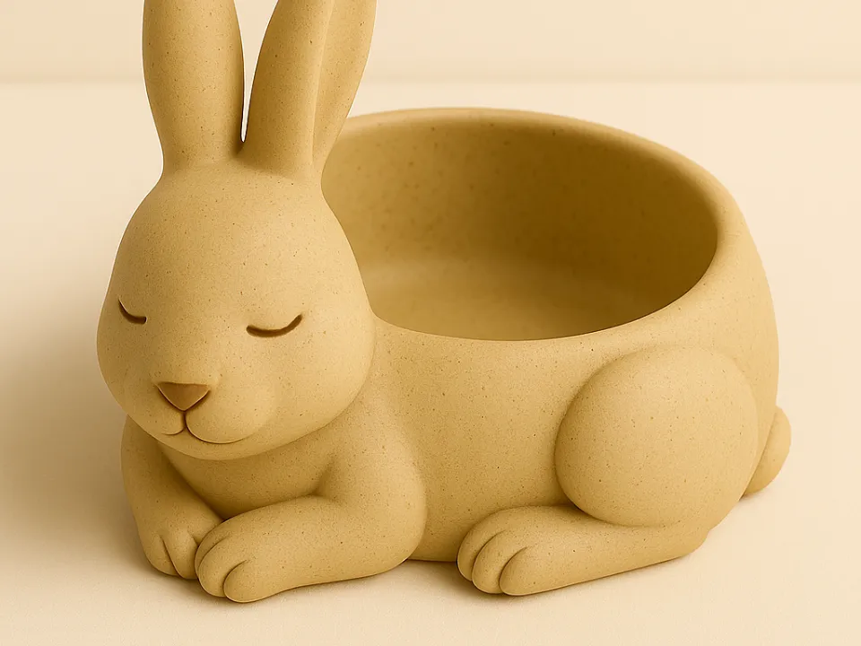 Rabbit candy bowl - Scalable