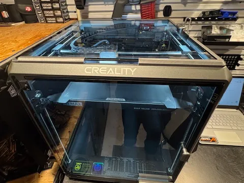 k1 max lid riser with slider