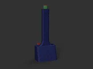 Fully printable scraper
