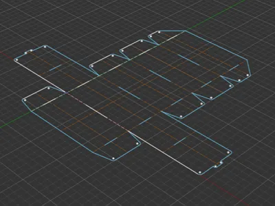 Parametric Cardstock Box (.f3d file)