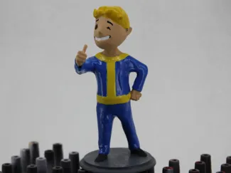 Fallout Vault Boy Thumbs up mini figure!