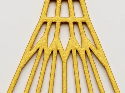 shuttlecock 2D earrings