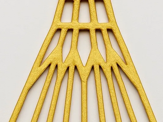 shuttlecock 2D earrings