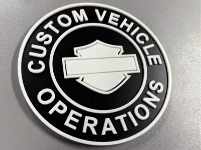 Harley-Davidson CVO Logo Sign