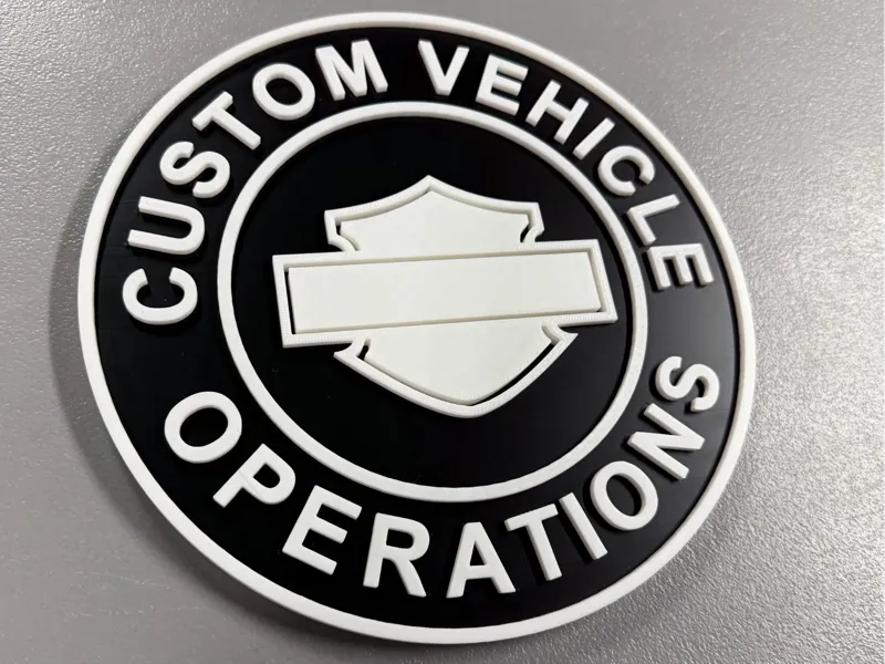 Harley-Davidson CVO Logo Sign