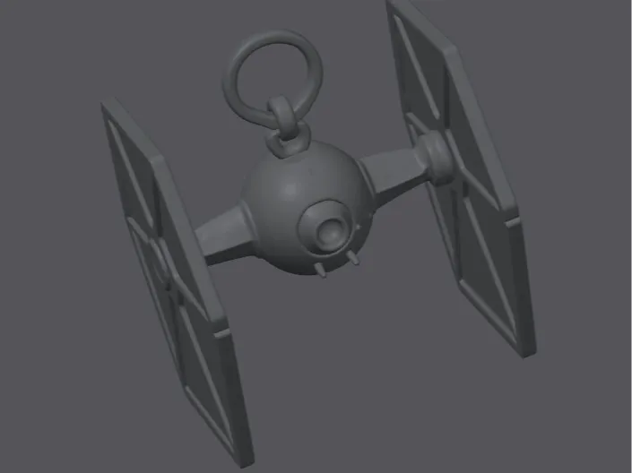 TIE Fighter Keychain – Star Wars Inspired