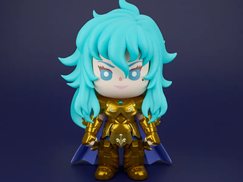 Chibit113 : GoldSaint Pisces Aphrodite(SaintSeiya)