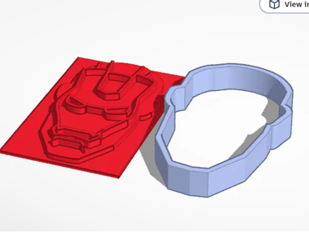 iron man cookie cutter 
