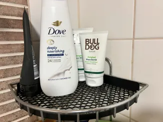 Shower shelf