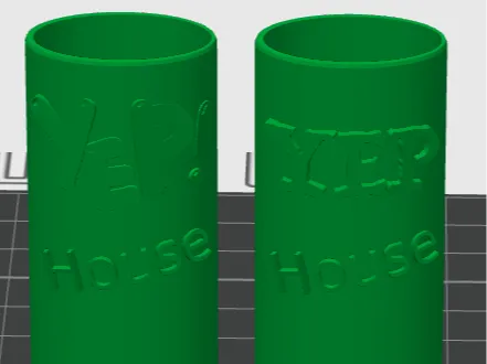 Lighter sleeve YEP House