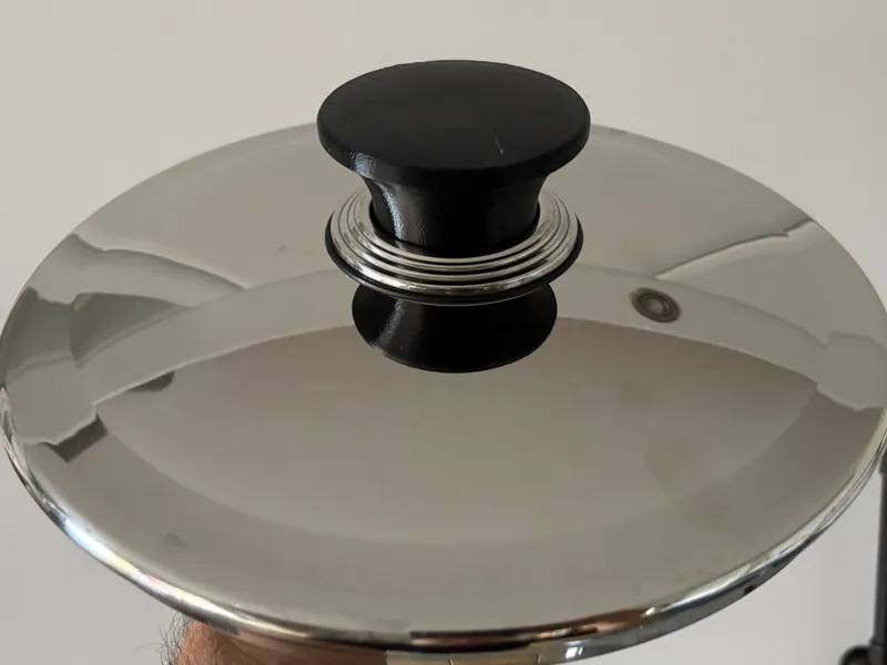 Pot cover handle