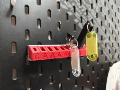 Modular USB Organizer 2.0 Upgrade for IKEA Pegboard
