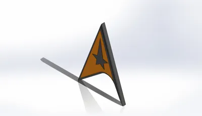 Logo Star Trek - 3D Printable Logo