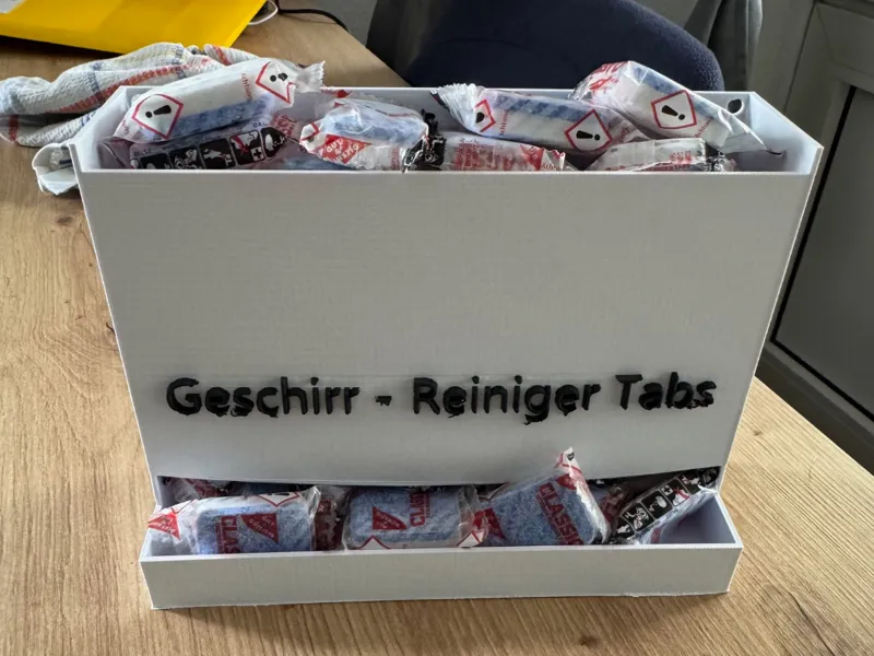 Geschirr Reiniger Tabs