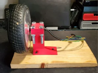 Hoverboard Motor Bench Mount