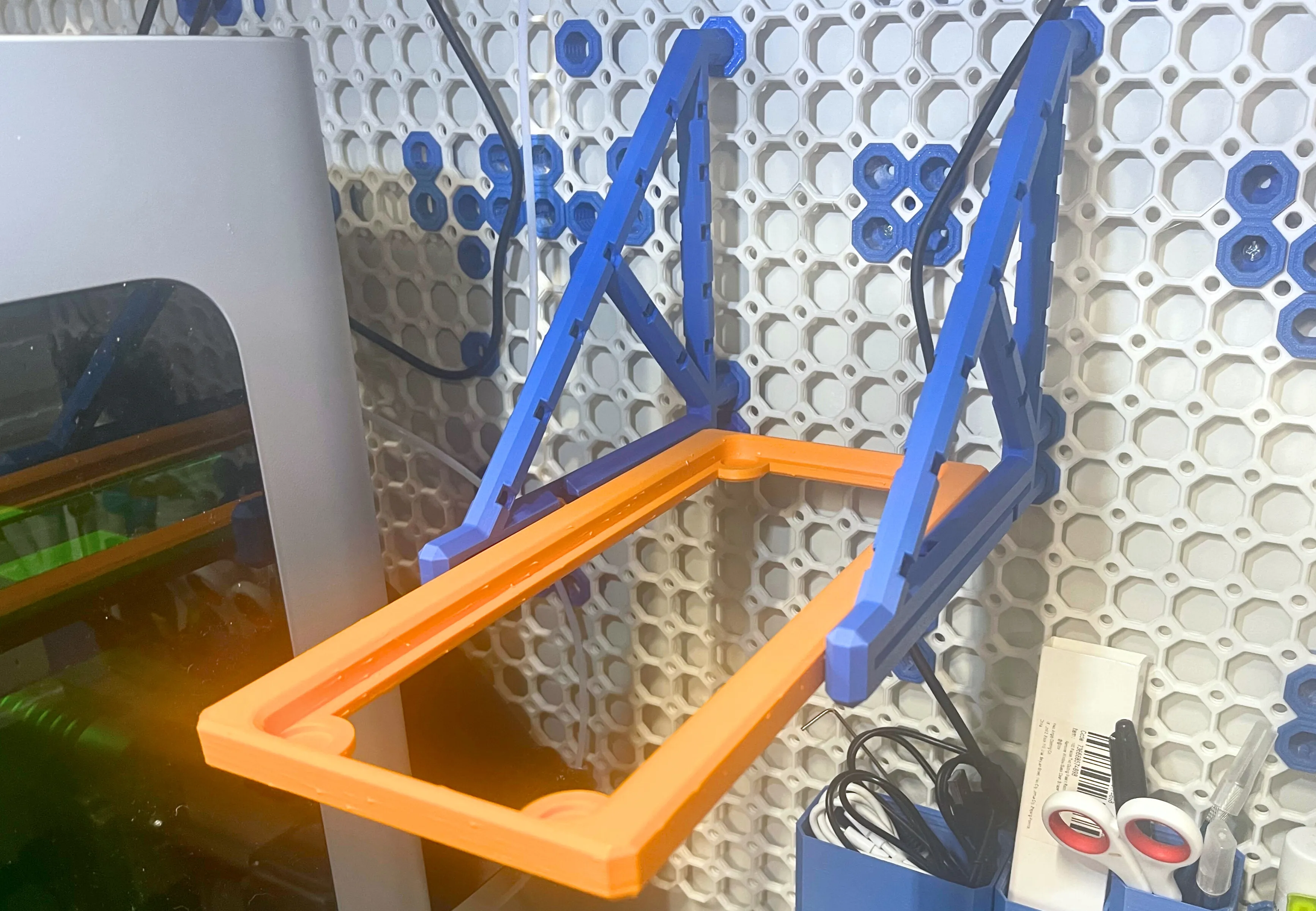 AMS HT Multiboard Tilting Shelf - Free 3D Print Model - MakerWorld
