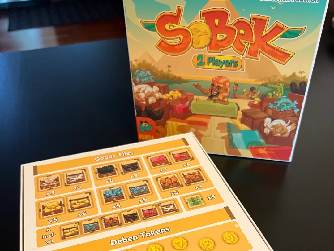 Rangement intérieur pour boîte de jeu Sobek