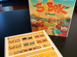 Sobek (2 Player) Board Game Insert