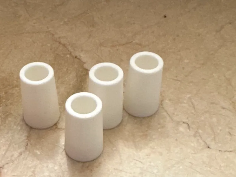 Bumper for bottom rail of security roller shutters