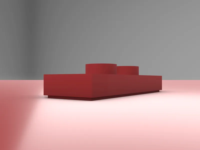 Jumper Plate 1X3 with 2 Knobs