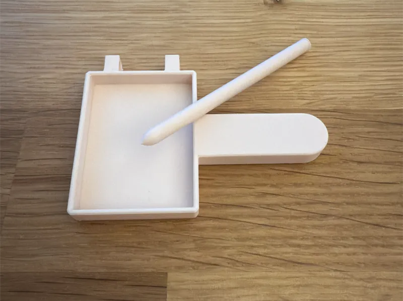 Epoxy Mixing Tray With Handle