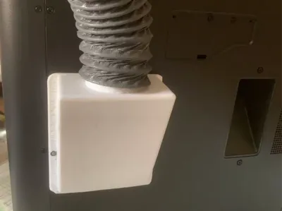 P1SC case fan 50 exhaust duct printer accessory air purification