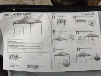 Ozark Trail 12X12 Instant Canopy Truss Connectors