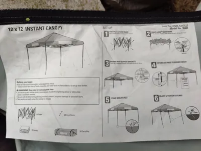 Ozark Trail 12X12 Instant Canopy Truss Connectors