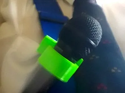 Guitar Strap Microphone Holder