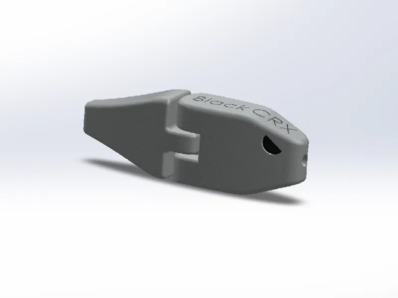 Mini Glide Bait with built-in hinge