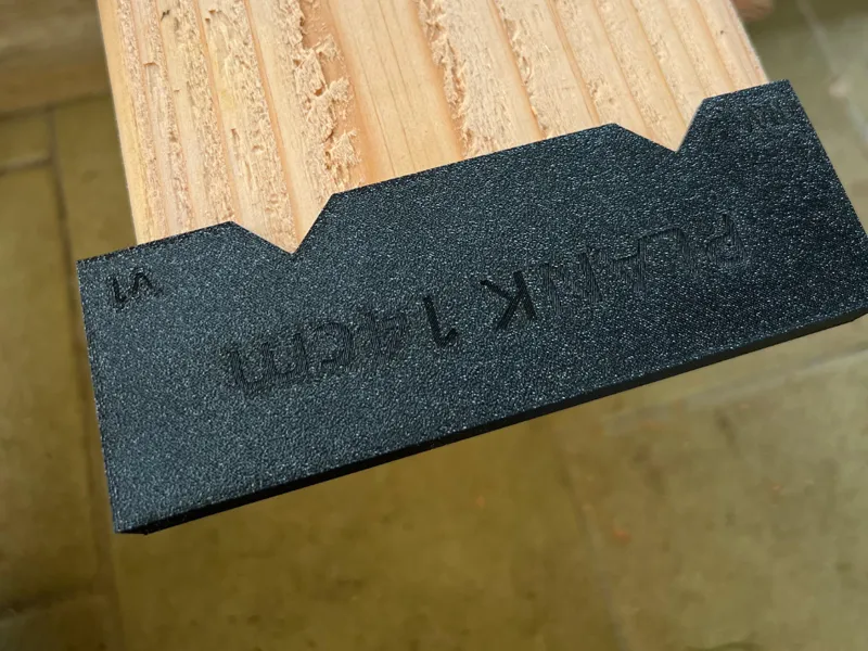 Drilling Guide for 14 cm Planks – 3 cm Edge Offset