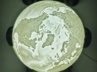 Earth globe
