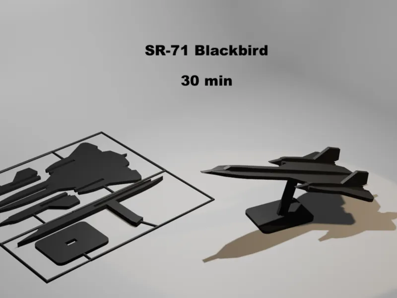 SR-71 Blackbird KitCard