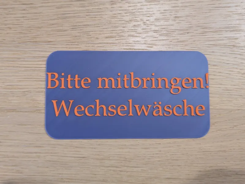 Kindergarten-Mitbringkarten