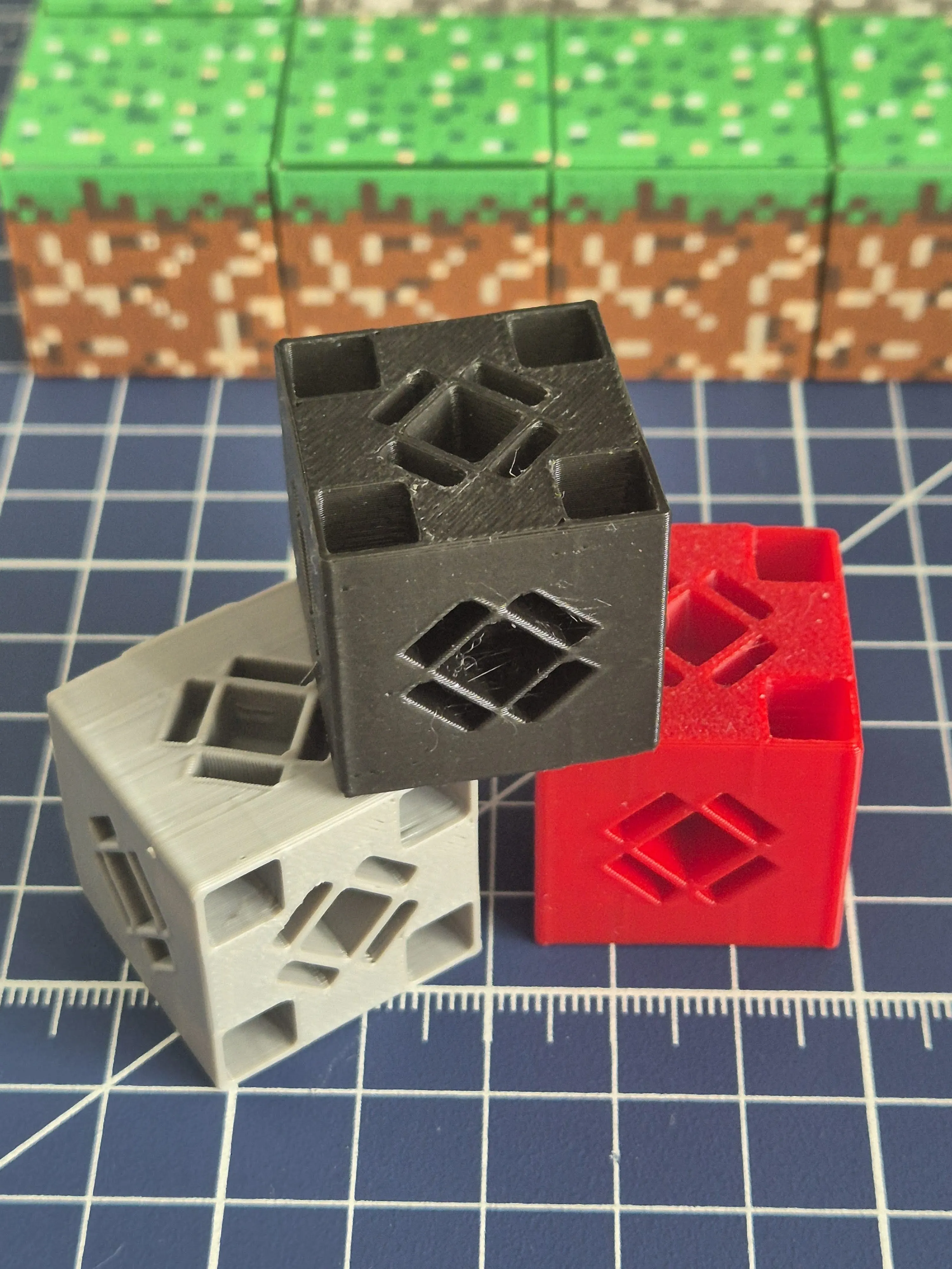 PrintCraft: Minecraft Magnetic Blocks - Free 3D Print Model - MakerWorld