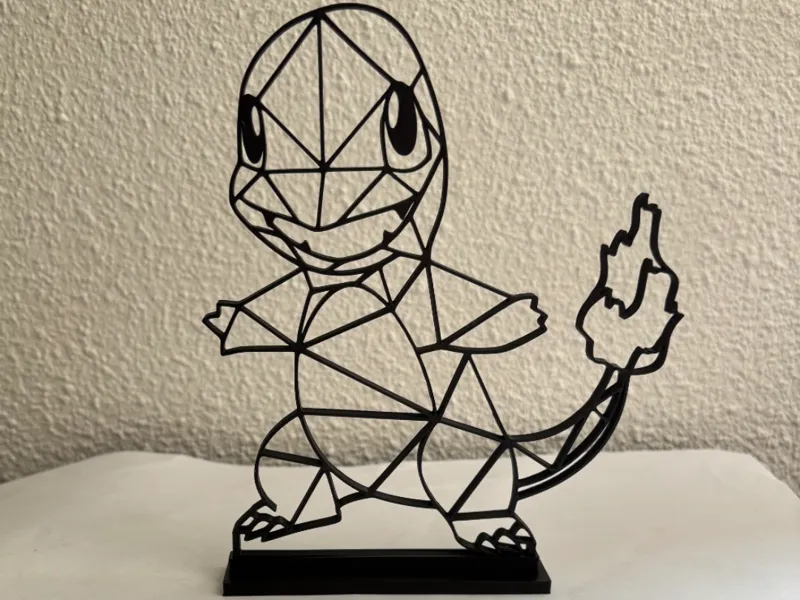 Geometric Charmander Pokémon