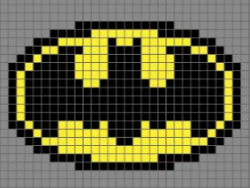 BATMAN Pixel puzzle