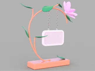 花蔓吊牌(相框)