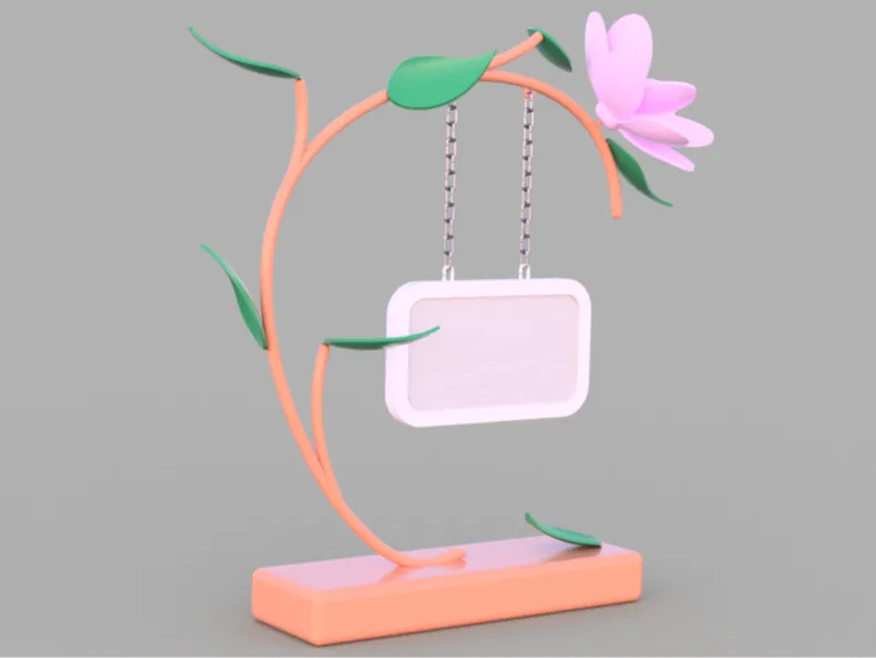 花蔓吊牌（相框）