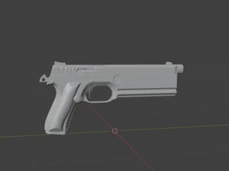 cyberpunk liberty pistol